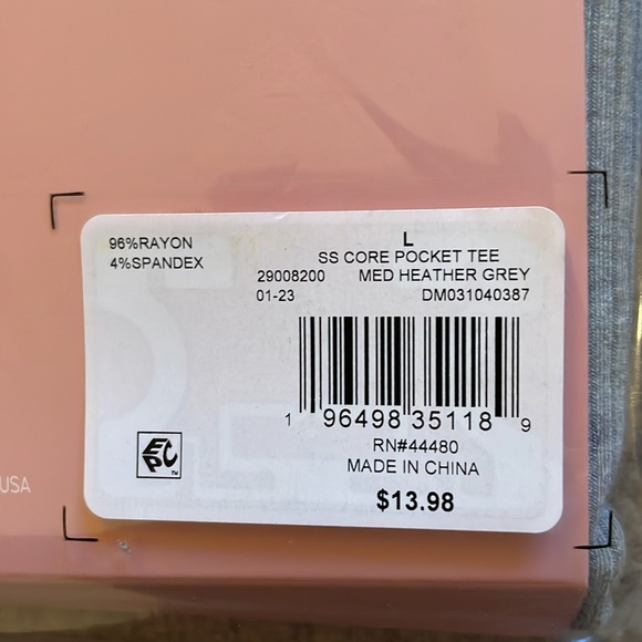 Destination Maternity Core Tee - Size Large - Picture 5 of 7